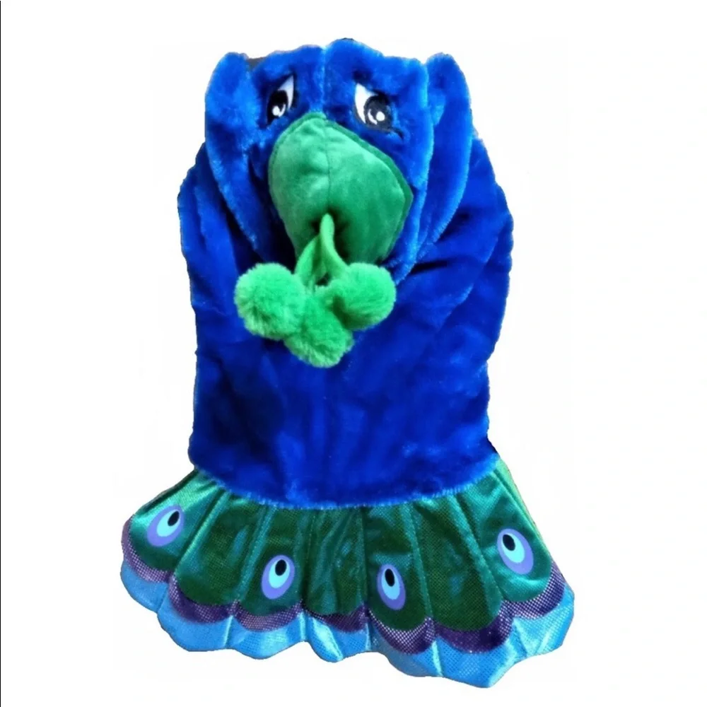 Pup Crew peacock dog